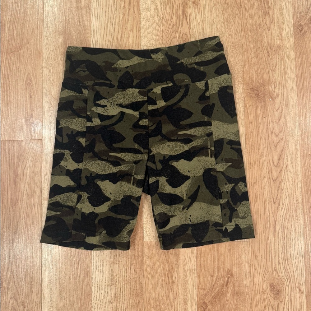 Camo Bike Shorts for Women